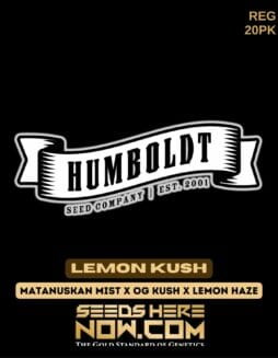 Humboldt Seed Company - Lemon Kush {REG} [20pk]Humboldt Lemon Kush