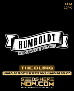 the Bling (feminized) - Humboldt Seed Company