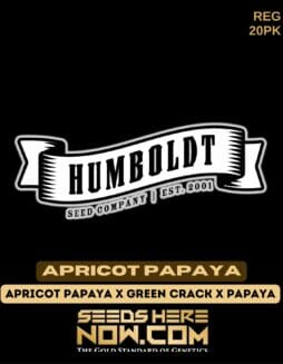 Humboldt Seed Company - Apricot Papaya {REG} [20pk]Humboldt Apricot Papaya