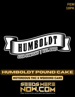 Humboldt Seed Company - Humboldt Pound Cake {FEM} [10pk]Humboldt Pound Cake