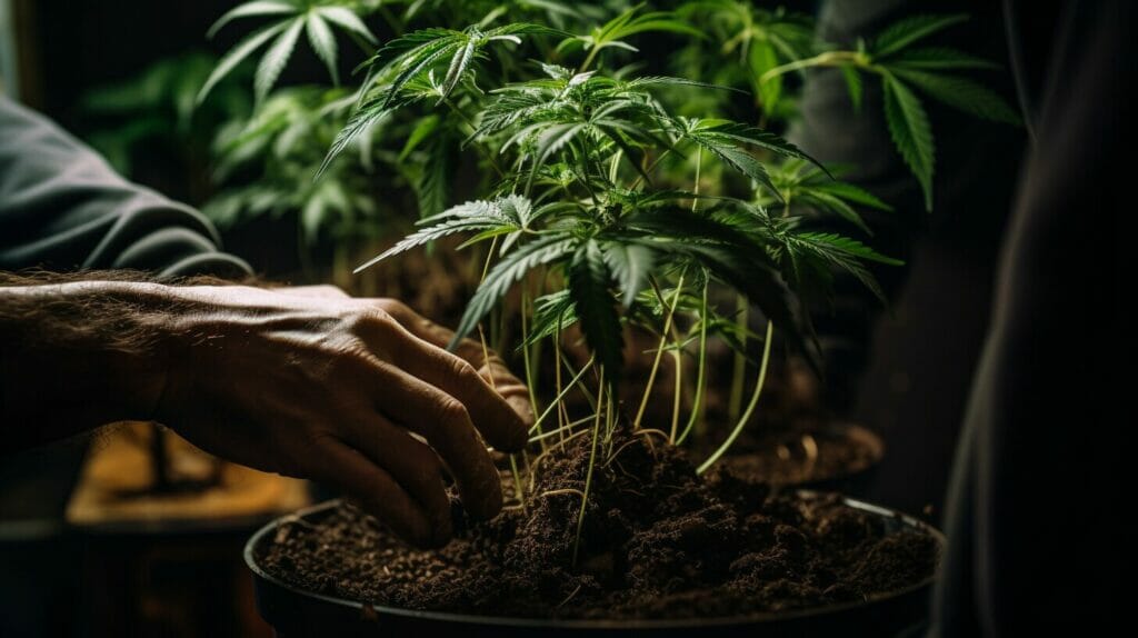 Transplanting Tips for Cannabis Garden