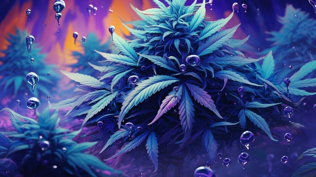 Blue Gushers Cannabis Strain