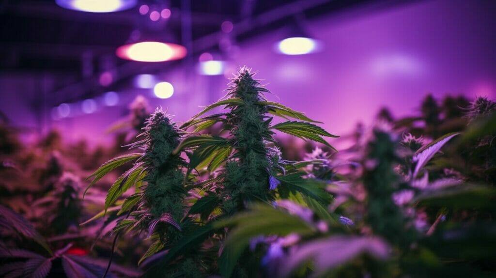 Blue Gushers Cannabis Strain Growing