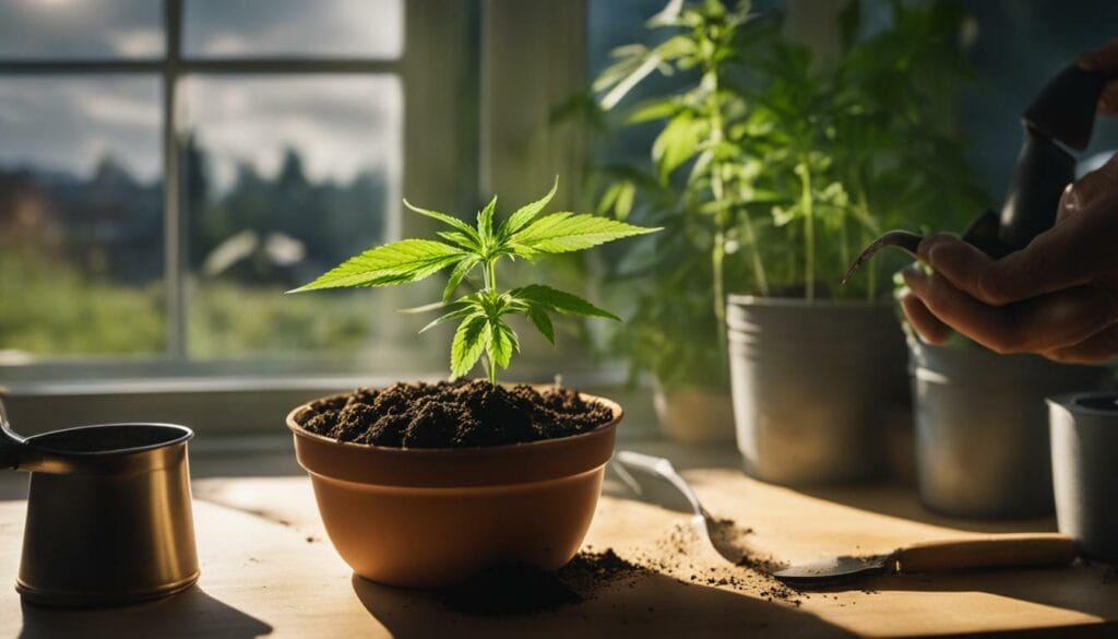 Cannabis Seedling Transplants