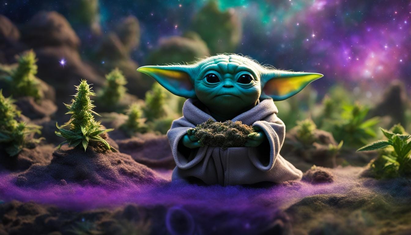 Discover the Baby Yoda Strain (Khalifa Kush x The Menthol)