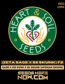 Heart & Soil Seeds - (Zeta SAGE x 82 Skunk) F2 {REG} [10pk]Heart & Soil Seeds - (Zeta SAGE x 82 Skunk) F2 {REG} [10pk]
