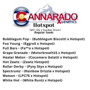 Cannarado Genetics Hotspot Drop