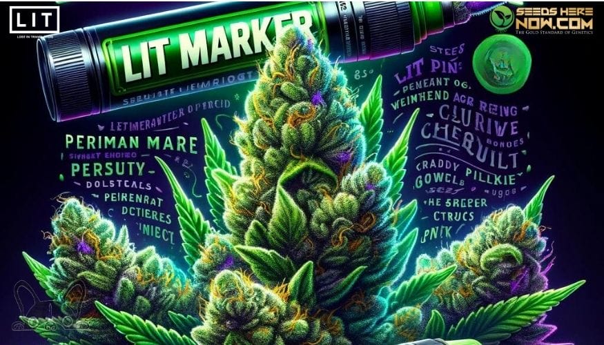 LIT Marker Strain Review: A Bold Fusion of Potency and Flavor