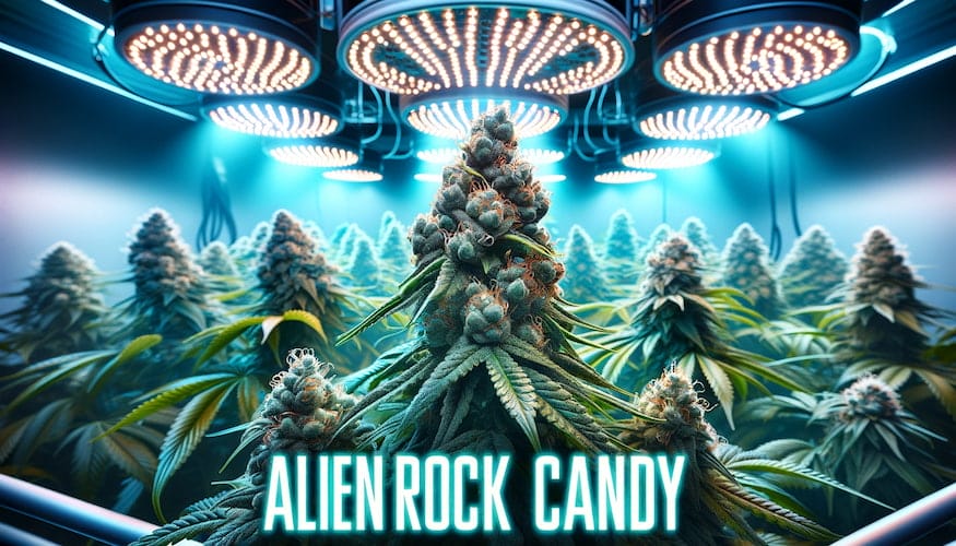 Alien Rock Candy Marijuana Strain