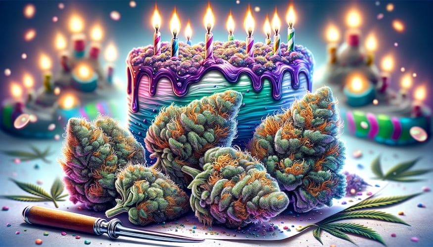 Birthday Cake Cannabis Strain