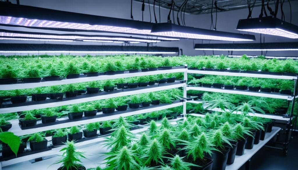 Productive Cannabis Grow Operation