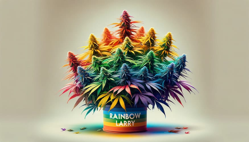 Rainbow Larry Strain Review: A Colorful Cannabis Cultivar