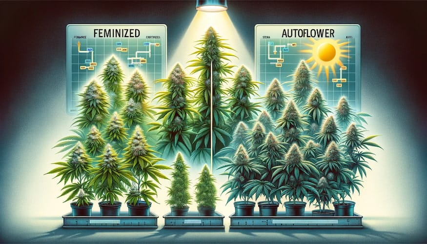 Autoflower vs Feminized Seeds: What’s the Difference?