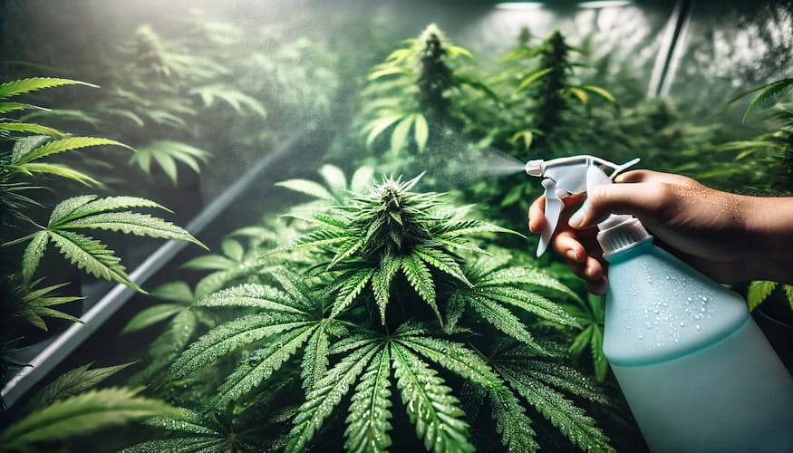 How To Foliar Feed Cannabis Plants: A Complete Guide