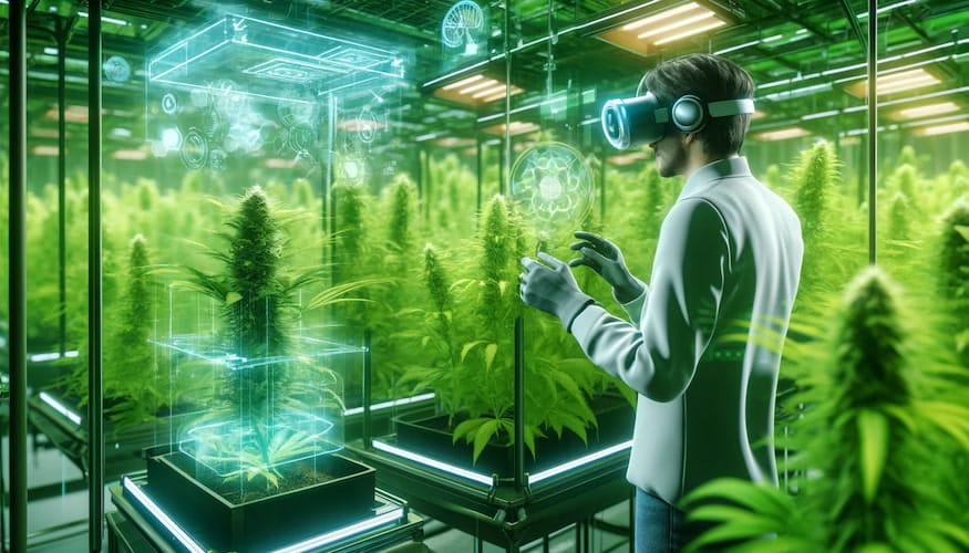 Virtual Reality and Cannabis Cultivation