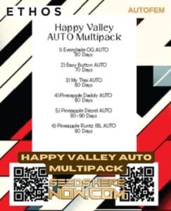 Happy Valley Auto Multipack (autoflower) - Ethos Genetics