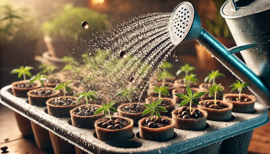 How Often Should You Water Cannabis Seeds?