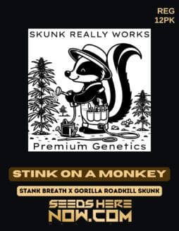 Skunk Really Works - Stink on a Monkey {REG} [12pk]Skunk Really Works - Stink on a Monkey {REG} [12pk]