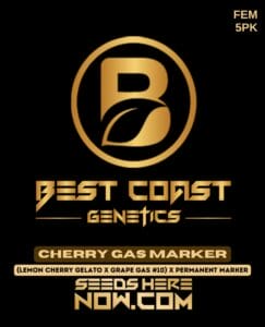 Cherry Gas Marker (feminized) - Best Coast Genetics