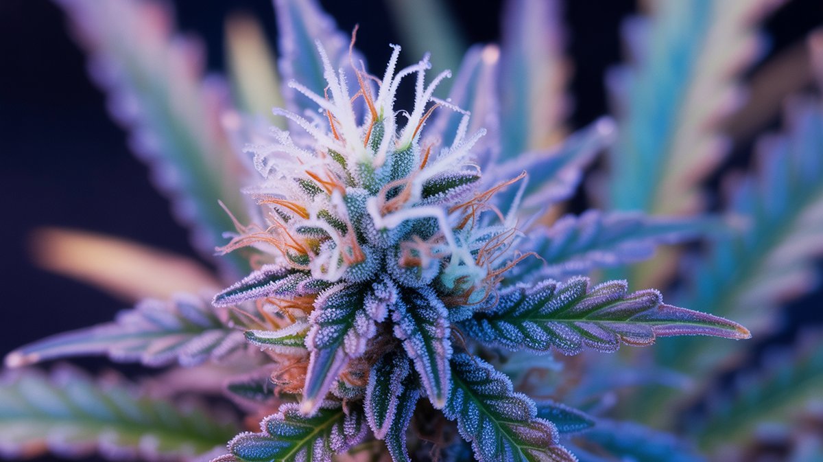 How To Grow Blue Dream: A Complete Guide 4 Close-up of a blue dream bud