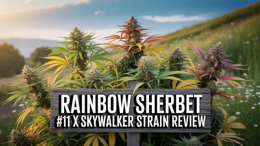 Rainbow Sherbet #11 x Skywalker Strain Review