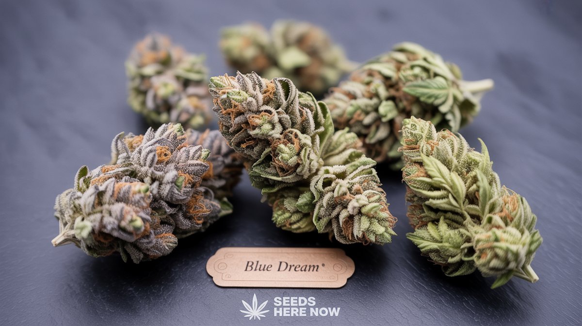 How To Grow Blue Dream: A Complete Guide 6 Macro shot of fully cured blue dream buds