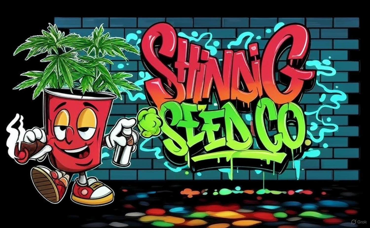 Shindig Logo - Seeds Here Now Shindig Logo