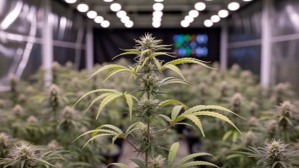 a plant with many leaves feminized seeds 