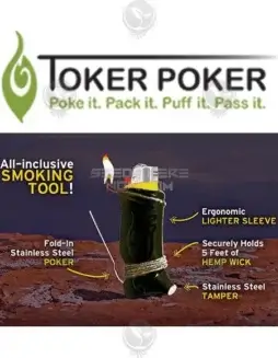 Black regular Toker Poker cannabis seeds in packaging