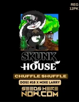 Chuffle Shuffle Cannabis Seeds (space) Regular Type by California Seedbank Genetics