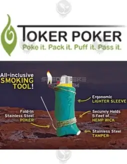 Close(space)up image of Dark Green Toker Poker cannabis seeds