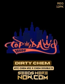 Dirty Chem cannabis seeds (space) Indica Dominant, Diesel and Pine Aroma