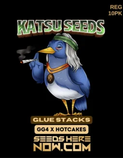 Glue Stacks Regular Seeds (space) Indica Dominant Hybrid with 25(space)30% THC