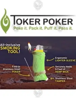 Green Regular Toker Poker Cannabis Seeds in natural setting