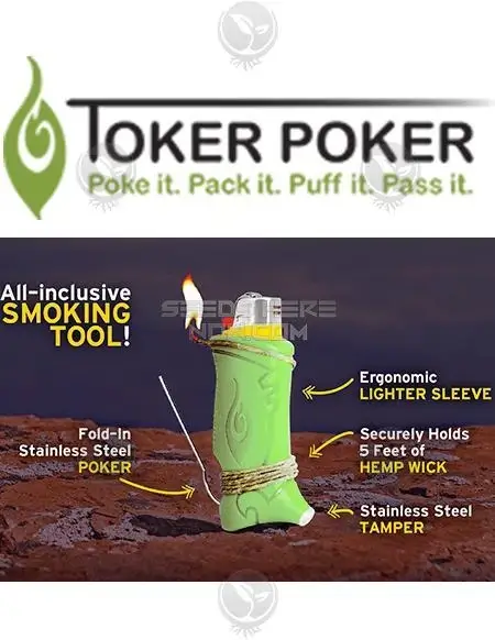 Green Regular Toker Poker Cannabis Seeds in natural setting