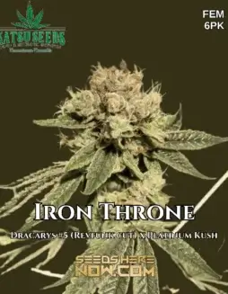 Iron Throne Feminized Seeds (space) Dracarys #5 x Platinum Kush