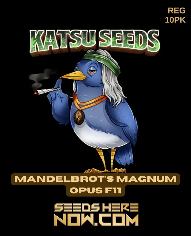 Mandelbrot's Magnum Opus F11 Cannabis Seeds by Katsu Seeds - Regular Seed Pack