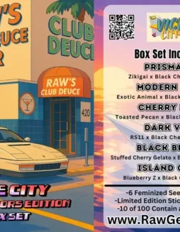 Vice City Collector’s Edition Box Set featuring Black Cherry Gelato crosses