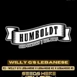 Willy G's Lebanese (Regular) - Humboldt Seed Company