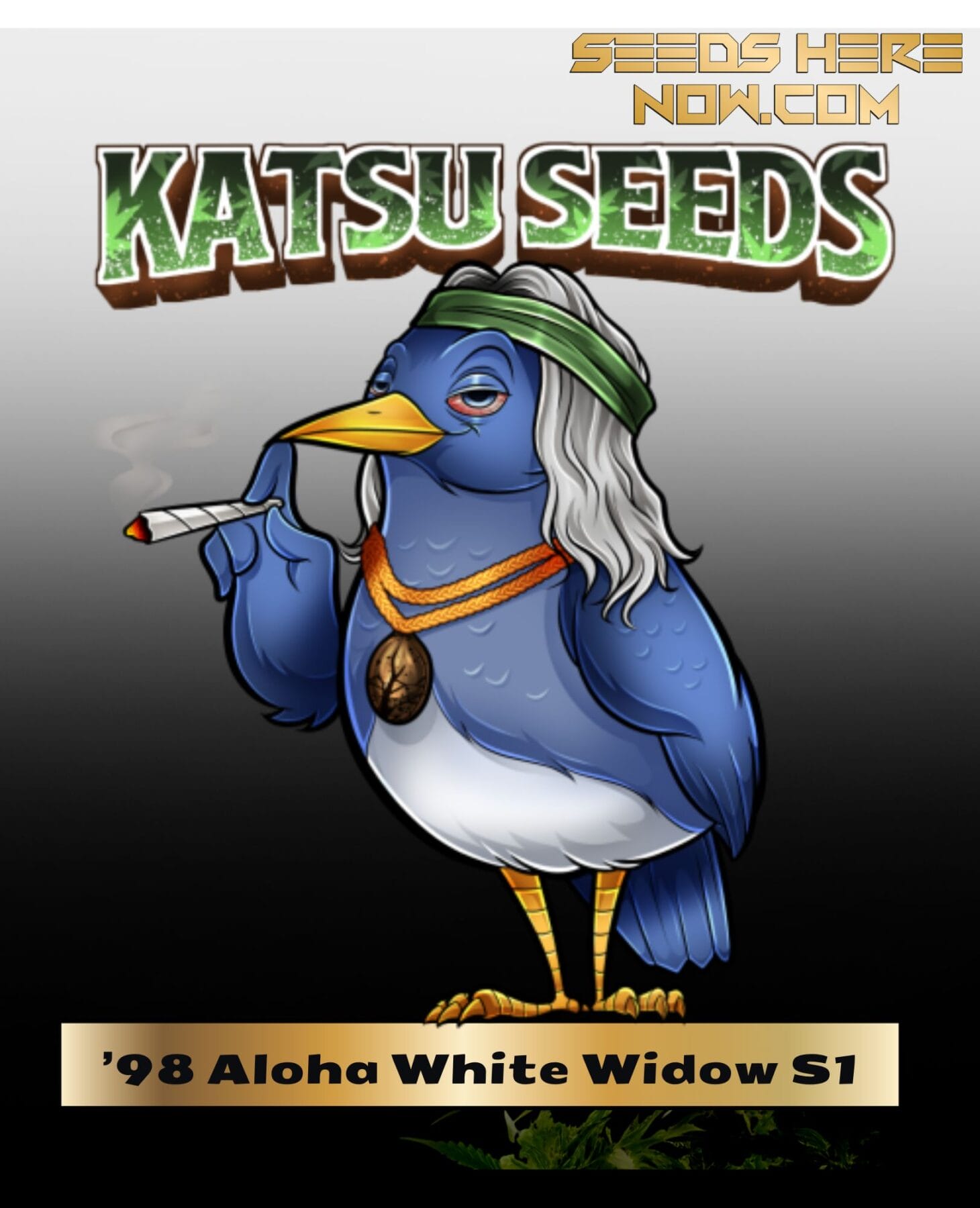 ’98 Aloha White Widow S1 (Feminized) - Katsu Seeds