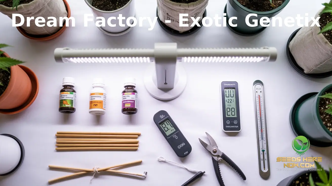 Dream Factory 2026 Complete Show And Grow Guide – Pre Grow planning Dream Factory (space) Exotic Genetix