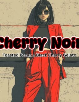 Cherry Noir Strain Art