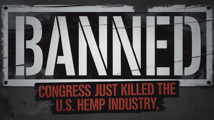 The Government’s War on Hemp: How a Shady Bill Just Killed a $28 Billion Industry