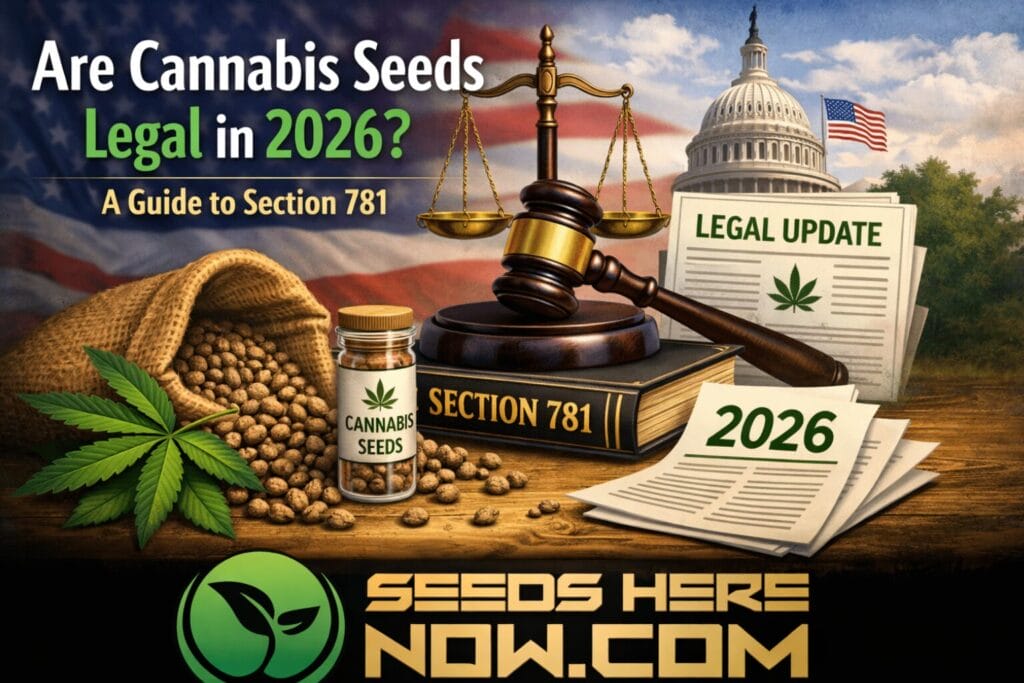 Are Cannabis Seeds Legal in 2026? A Guide to Section 781