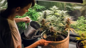 How to flush cannabis plants