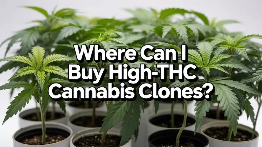 Where Can I Buy High-THC Cannabis Clones?