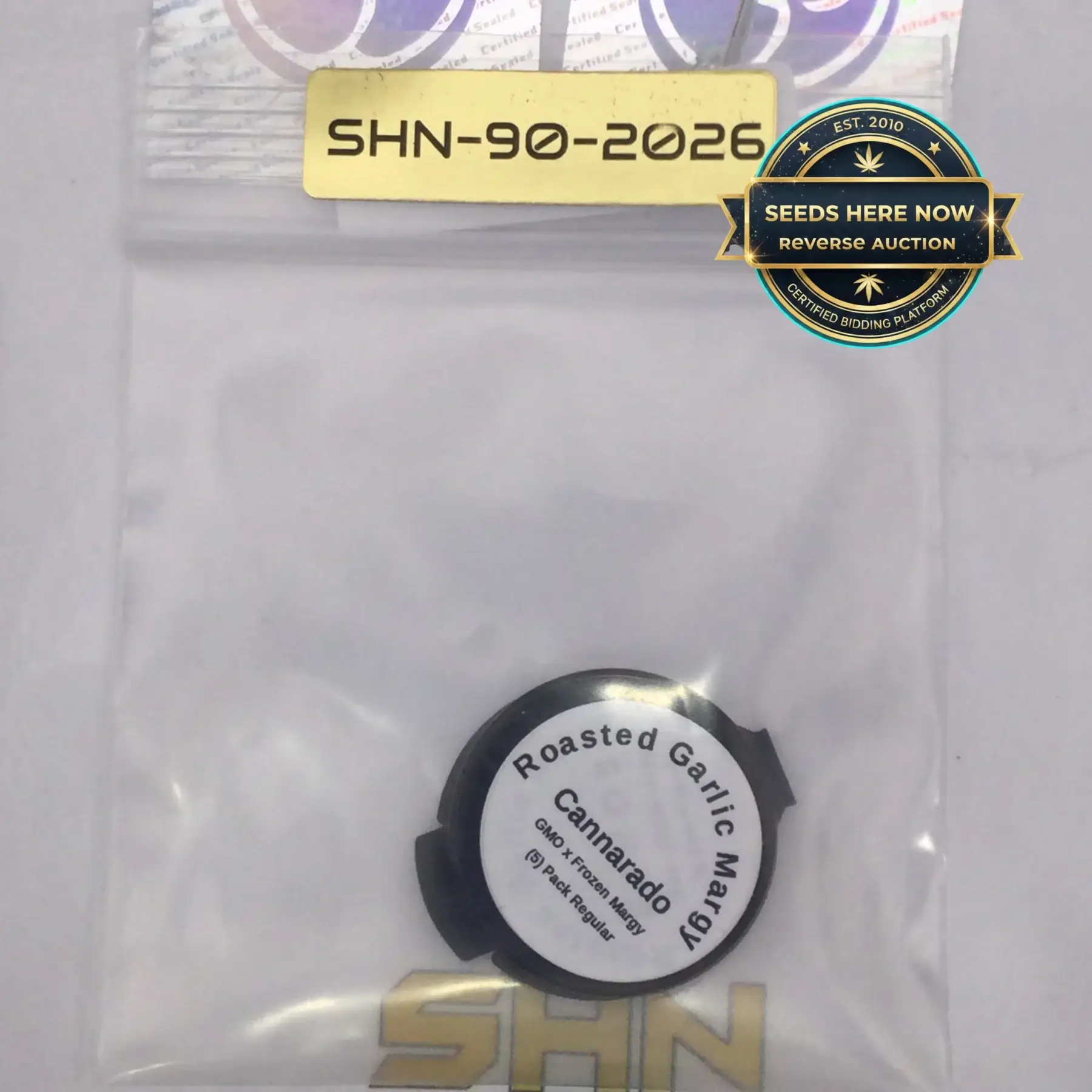 Roasted Garlic Margy regular cannabis seeds by Cannarado Genetics - Seeds Here Now