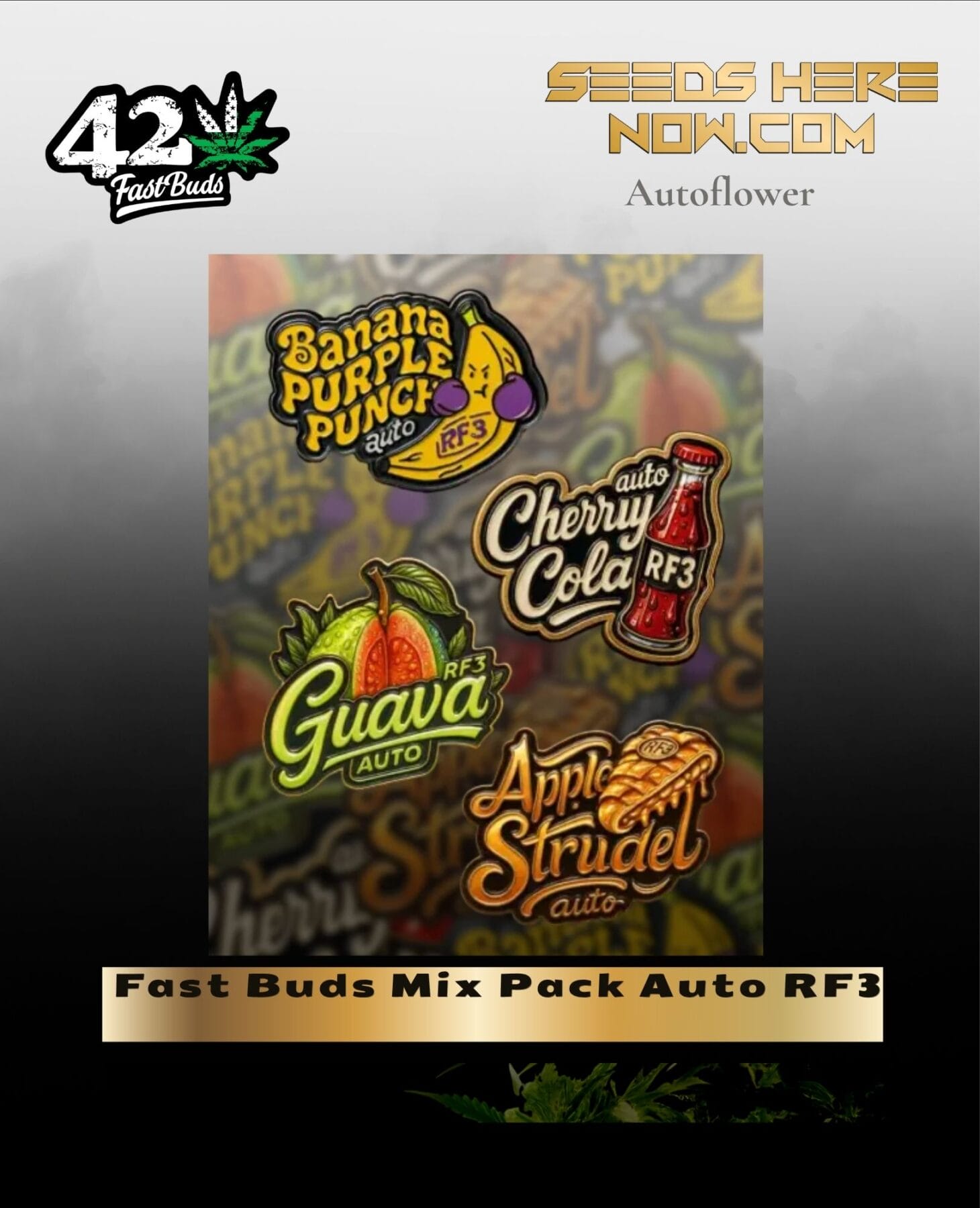 Fast Buds Mix Pack Auto RF3 (Feminized) - Fast Buds