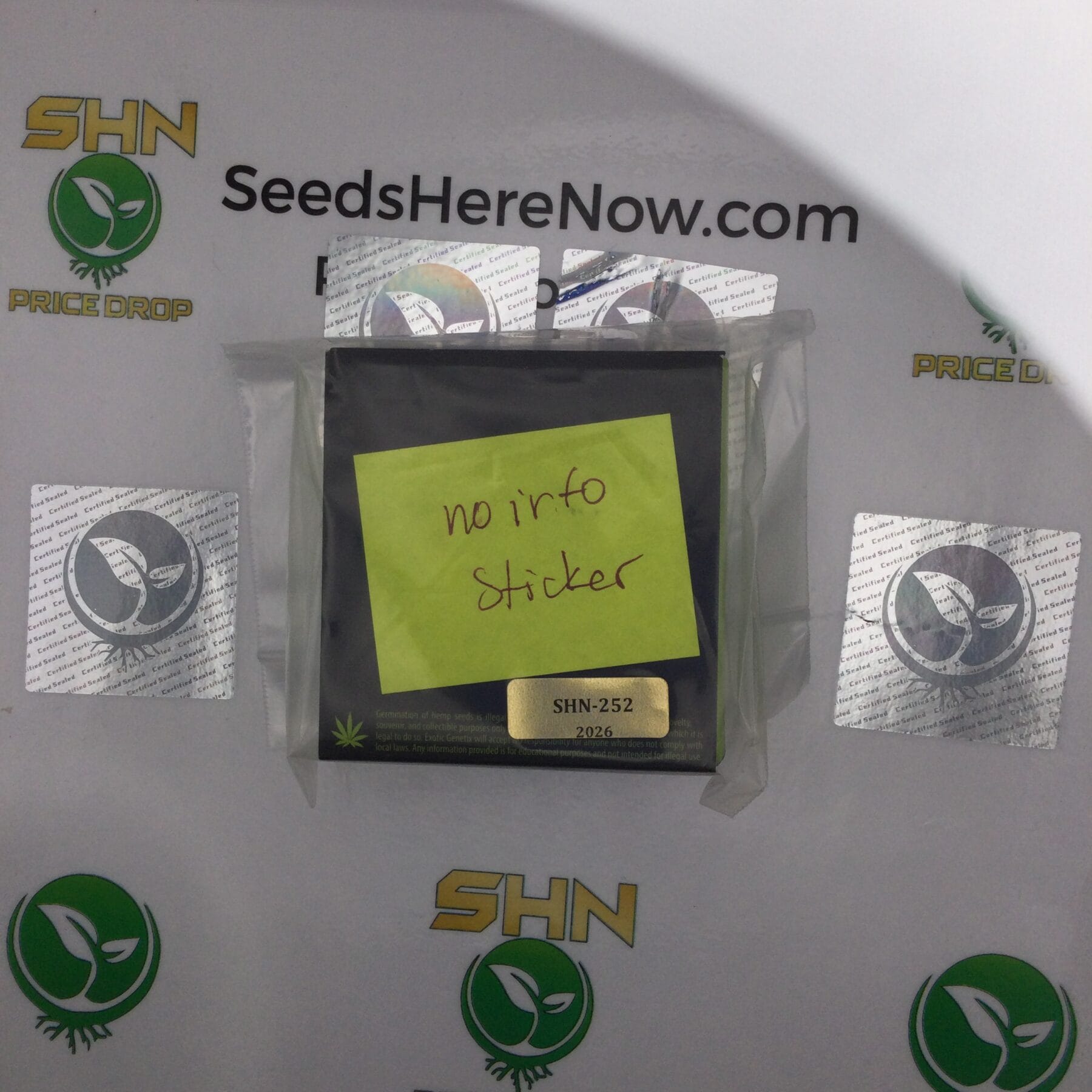 Unknown Strain (No Label) – Exotic Genetix | Vault Release