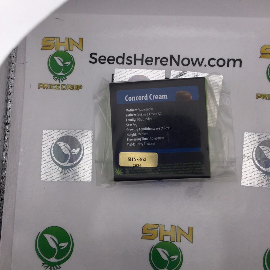 Concord Cream (Regular) – Exotic Genetix | Vault Release